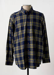 Chemise manches longues bleu BANDE ORIGINALE pour homme seconde vue