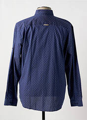 Chemise manches longues bleu CAP 10 TEN pour homme seconde vue