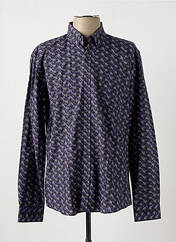 Chemise manches longues bleu CAP BRETON pour homme seconde vue