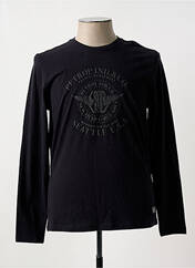 T-shirt noir PETROL INDUSTRIES pour homme seconde vue