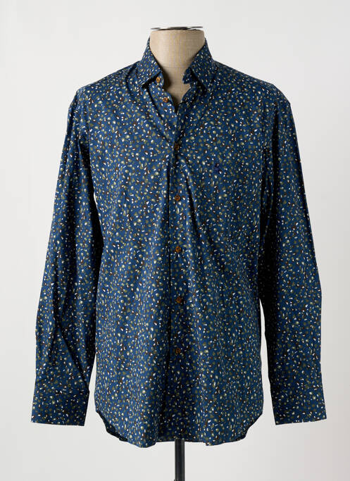 Chemise manches longues bleu BANDE ORIGINALE pour homme