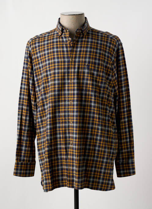 Chemise manches longues jaune BANDE ORIGINALE pour homme