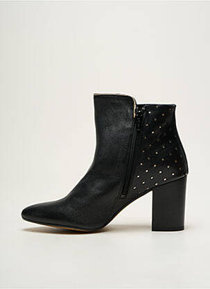 Bottines/boots matière lisse talon de 4 à 6cm noir MELLOW YELLOW femme