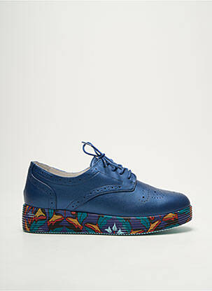 Baskets talon compensé talon plat jusqu'à 3cm bleu MELLOW YELLOW femme