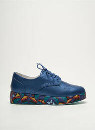 Baskets talon compensé talon plat jusqu'à 3cm bleu MELLOW YELLOW femme