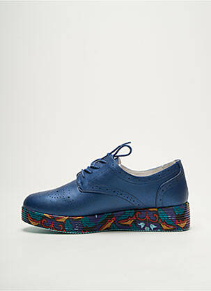Baskets talon compensé talon plat jusqu'à 3cm bleu MELLOW YELLOW femme