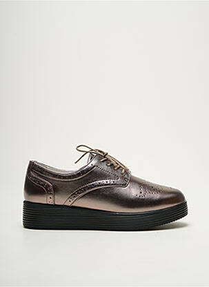 Baskets talon compensé talon plat jusqu'à 3cm marron MELLOW YELLOW femme