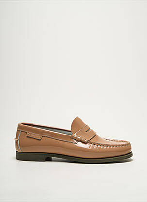 Mocassins matière lisse talon plat jusqu'à 3cm beige SEBAGO femme