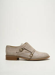 Derbies nubuck talon plat jusqu'à 3cm beige MELLOW YELLOW femme