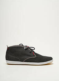 Baskets bout rond bout rond gris LAFEYT homme
