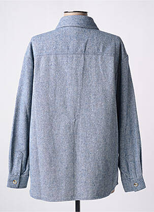 Veste casual coupe droite bleu FRNCH femme