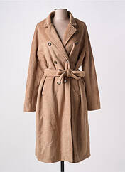 Manteau long beige STUDIO PARISIEN pour femme seconde vue