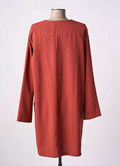 Robe courte orange PAKO LITTO pour femme seconde vue