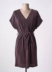 Robe mi-longue violet GRACE & MILA pour femme seconde vue