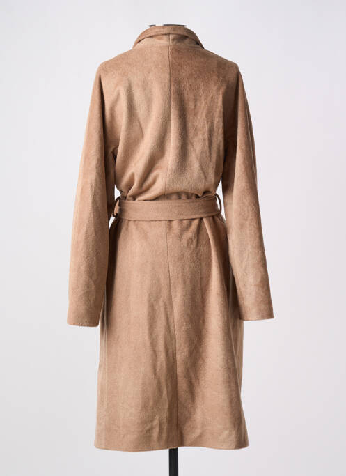 Manteau long beige STUDIO PARISIEN femme