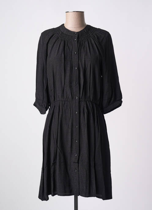 Robe mi-longue noir RUE MAZARINE pour femme