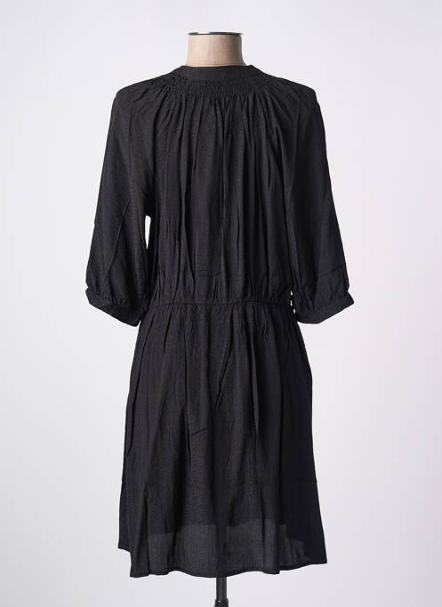 Robe mi-longue noir RUE MAZARINE pour femme