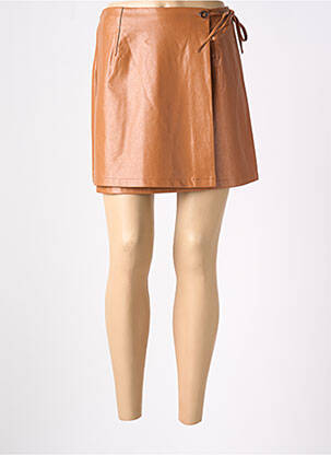 Jupe courte marron FRNCH femme