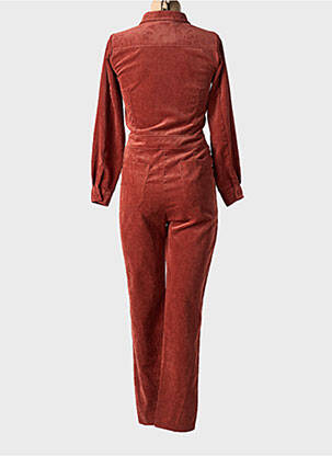 Combi-pantalon poches manches longues marron PAKO LITTO femme