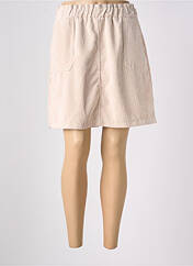 Jupe courte beige PAKO LITTO pour femme seconde vue