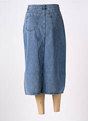 Jupe mi-longue bleu FRNCH pour femme seconde vue