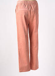 Pantalon droit rose FRNCH pour femme seconde vue