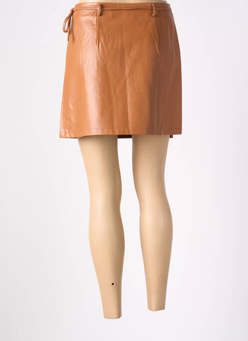 Jupe courte marron FRNCH pour femme