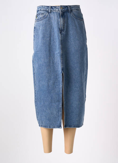 Jupe mi-longue bleu FRNCH pour femme