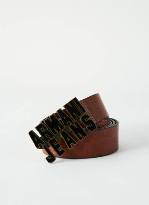 Ceinture marron ARMANI pour homme