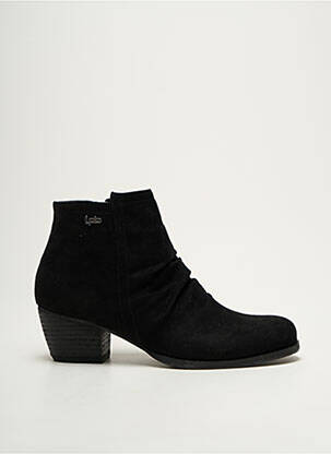 Bottines/boots cubain talon de 4 à 6cm noir LPB femme