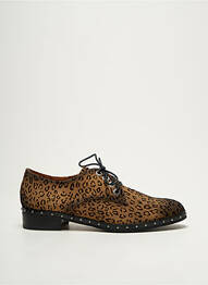 Derbies type de semelle amortissante talon plat jusqu'à 3cm marron MAM'ZELLE femme