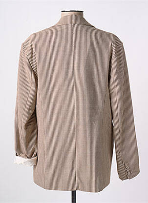 Blazer poignets boutonnés marron ONLY femme