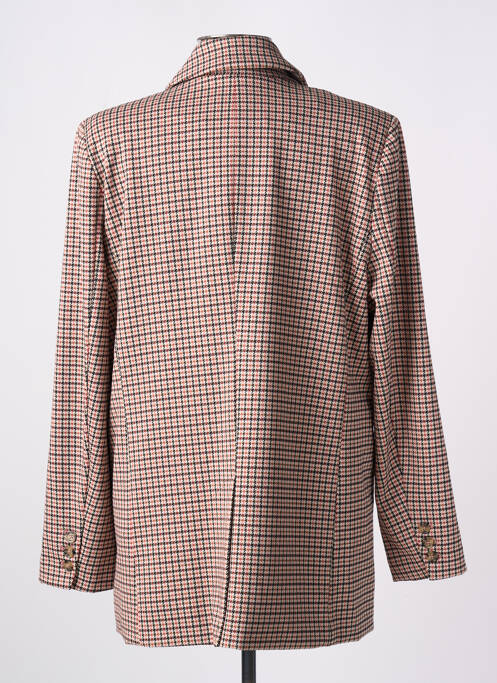 Manteau long coupe droite sans capuche marron GARCIA femme