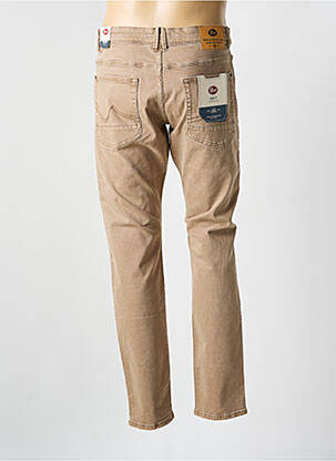 Pantalon droit stretch beige PETROL INDUSTRIES homme