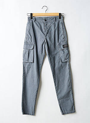 Pantalon cargo poches taille normale gris ECOALF homme