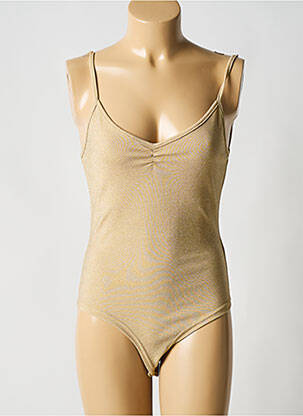 Body stretch sans manche or LA PETITE ETOILE femme
