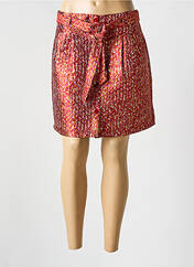 Jupe courte rouge LA PETITE ETOILE pour femme seconde vue