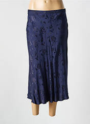 Jupe mi-longue bleu LA PETITE ETOILE pour femme seconde vue