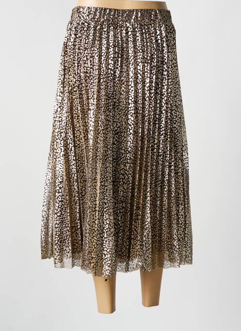 Jupe longue or LA PETITE ETOILE pour femme