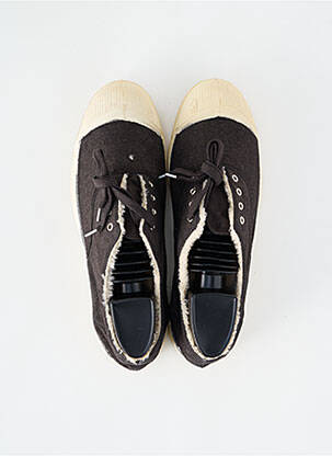 Baskets bout rond bout rond marron BENSIMON homme