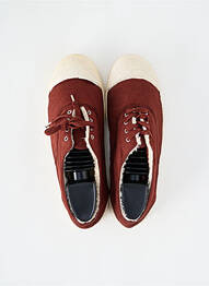 Baskets bout rond bout rond marron clair BENSIMON homme