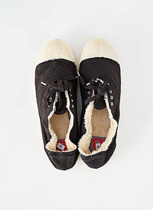 Baskets bout rond bout rond marron BENSIMON homme