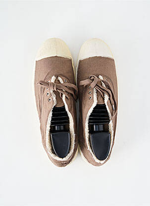 Baskets fourrée marron BENSIMON homme