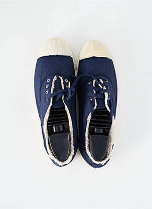 Baskets fourrée bleu BENSIMON homme