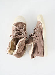Baskets fourrée beige BENSIMON homme