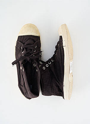 Baskets bout rond bout rond marron BENSIMON unisexe