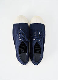 Baskets bout rond bout rond bleu BENSIMON homme