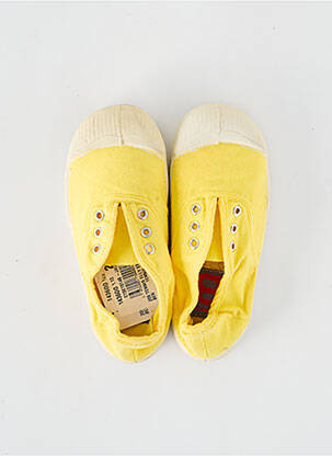 Slip ons bout rond bout rond jaune BENSIMON enfant