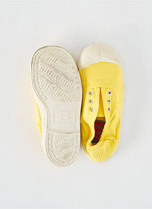 Slip ons bout rond bout rond jaune BENSIMON enfant