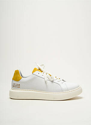 Baskets semelle amovible bout rond jaune AMBITIOUS homme